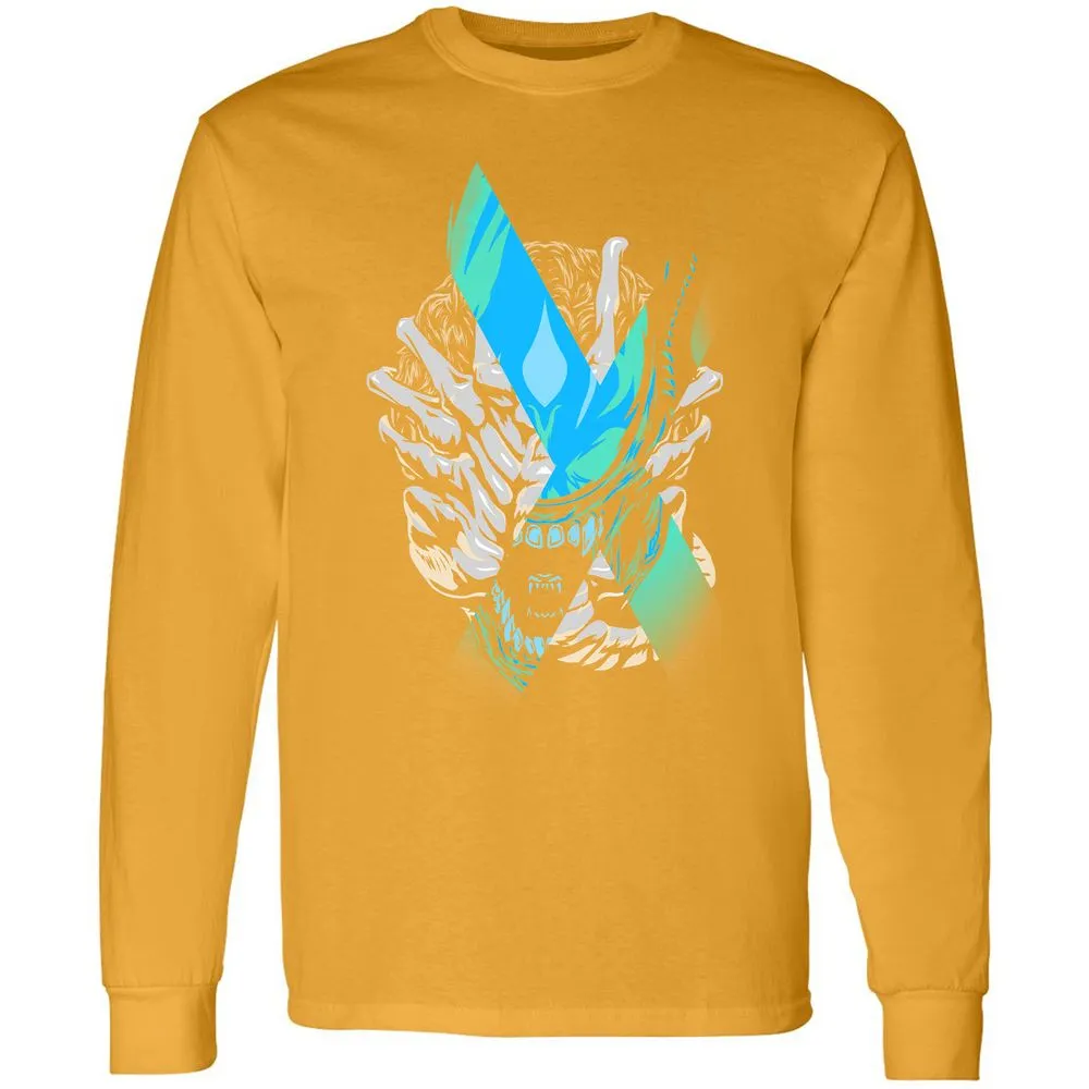 Long Sleeve T-Shirt - RWNE9YWE - Gold - 9