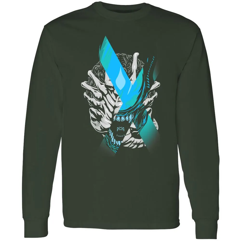 Long Sleeve T-Shirt - RWNE9YWE - Forest Green - 4