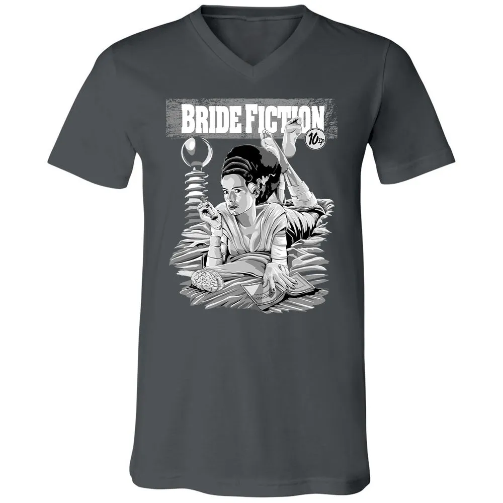 Unisex V-Neck T-Shirt - 733FYL3C - Asphalt - 12