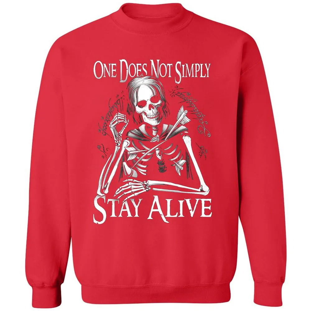 Classic Unisex Sweatshirt - DTRT897C - Red - 5