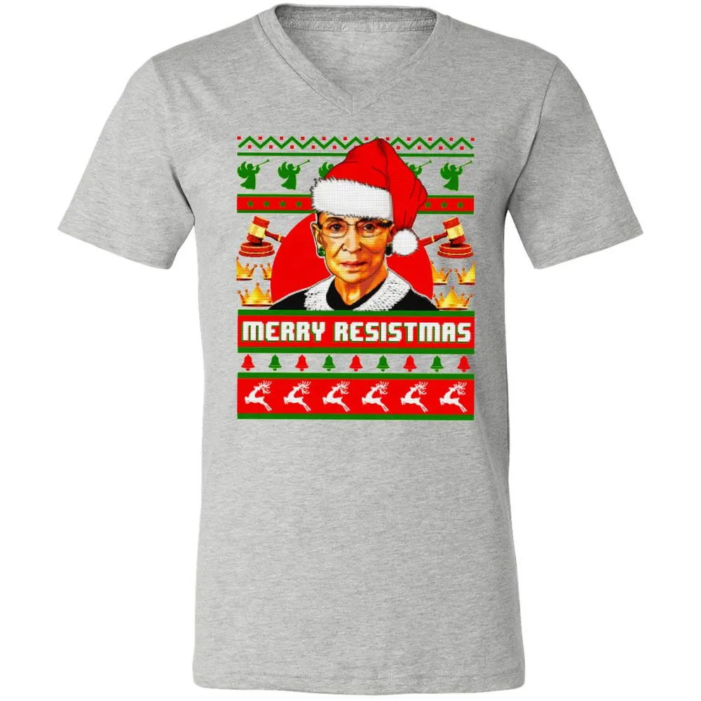 Unisex V-Neck T-Shirt - YK7P8ZFS - Athletic Heather - 7