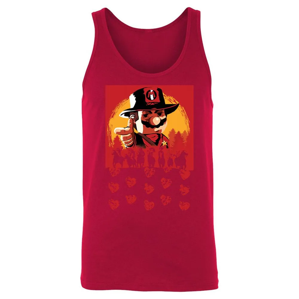 Unisex Jersey Tank - JJQBRKR4 - Red - 11