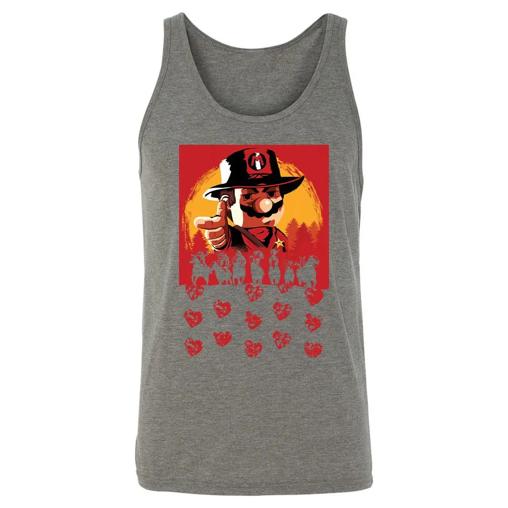 Unisex Jersey Tank - JJQBRKR4 - Grey Triblend - 8