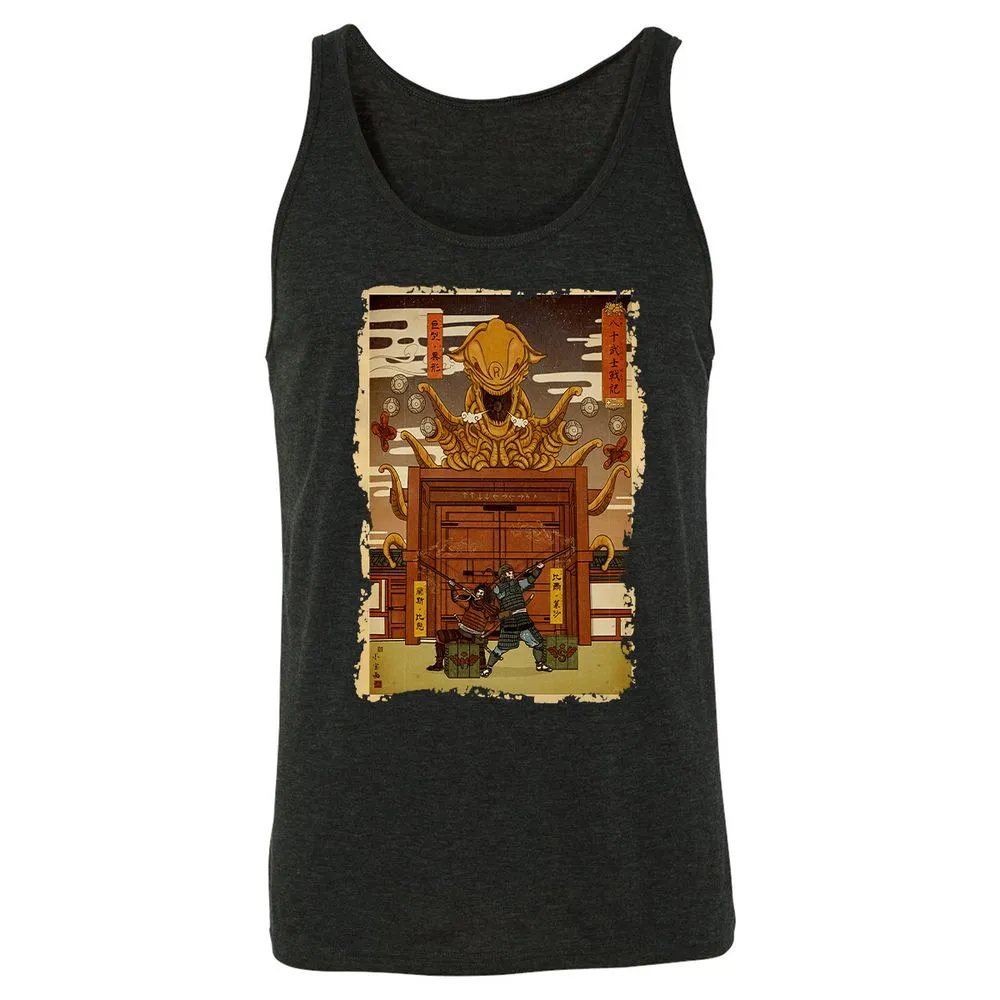 Unisex Jersey Tank - HWS1JEKH - Charcoal Black Triblend - 5