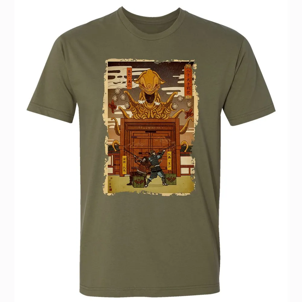Premium Unisex T-Shirt - C8VX3YNE - Military Green - 5