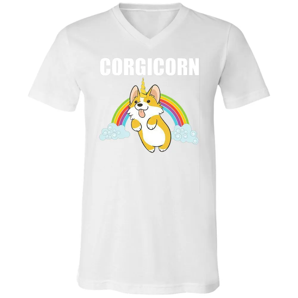 Unisex V-Neck T-Shirt - A6K9J5AZ - White - 5