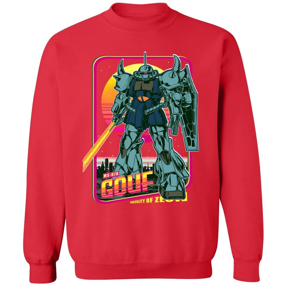 Classic Unisex Sweatshirt - VX2FJ48T - Red - 5