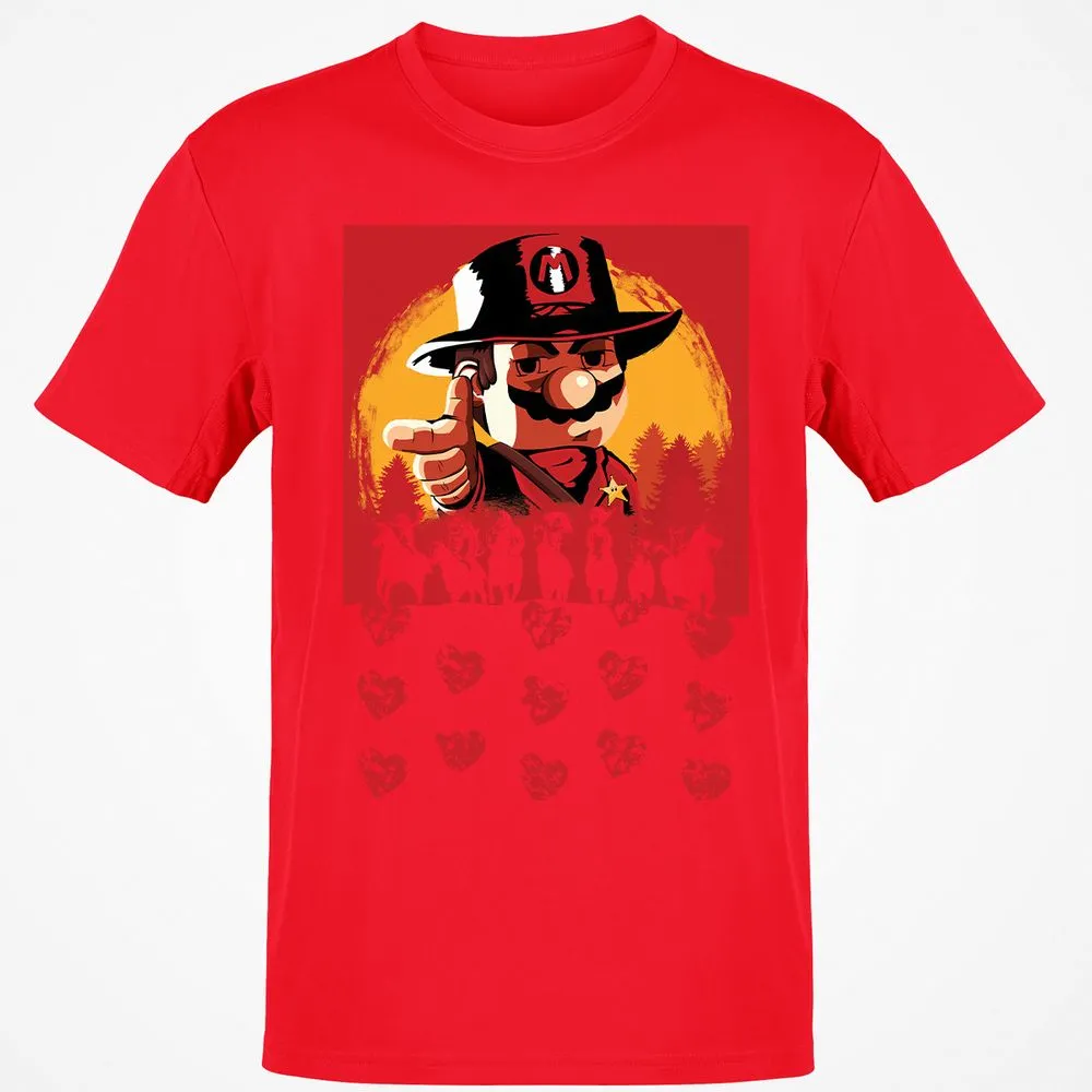 Classic Unisex T-Shirt - 7RGVJMQ5 - Red - 10
