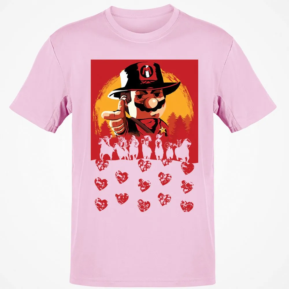 Classic Unisex T-Shirt - 7RGVJMQ5 - Light Pink - 5