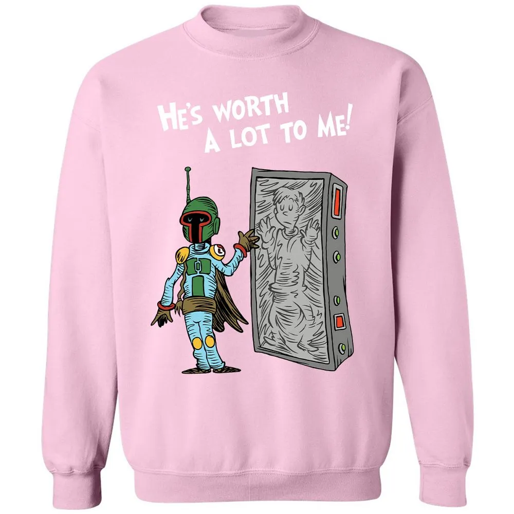 Classic Unisex Sweatshirt - VPWXZNZQ - Light Pink - 3