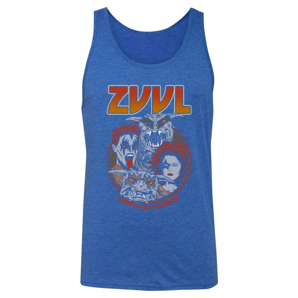 Unisex Jersey Tank - YPFSRSAK - True Royal Triblend - 12