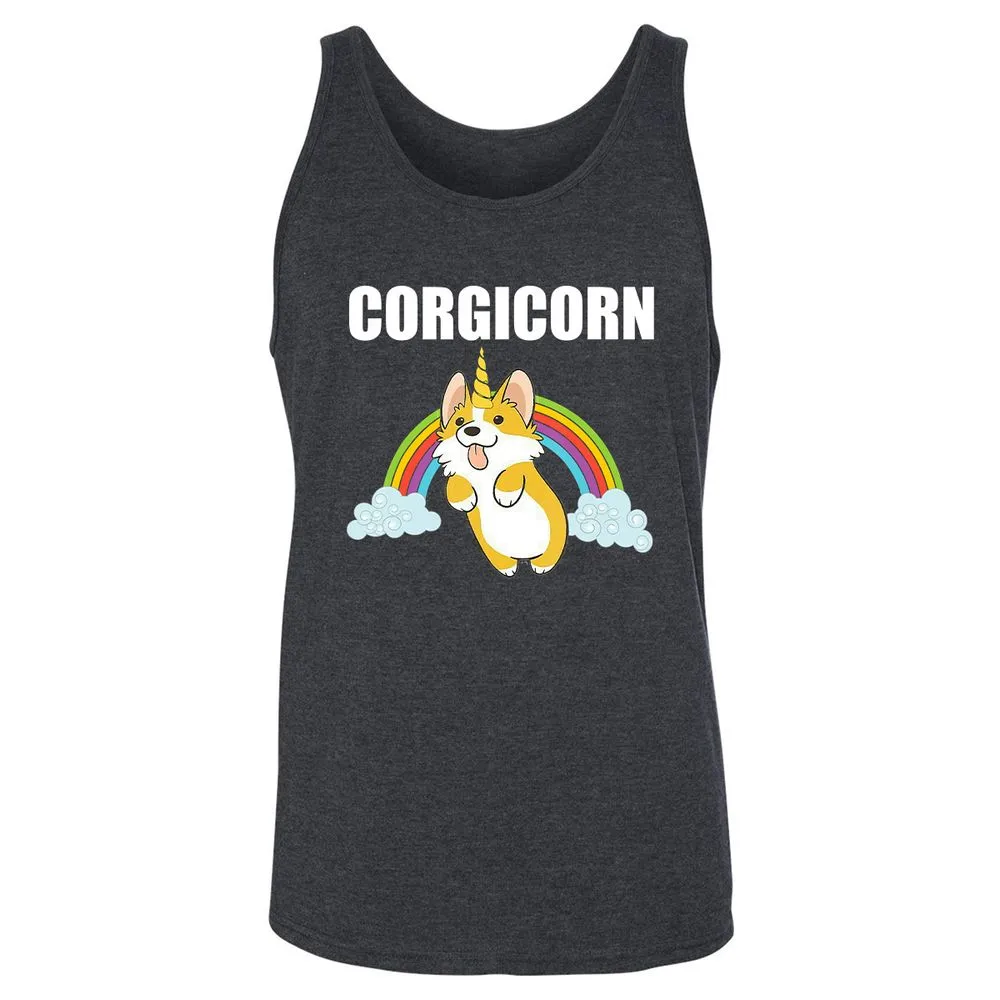 Unisex Jersey Tank - P9CZ827T - Dark Grey Heather - 6