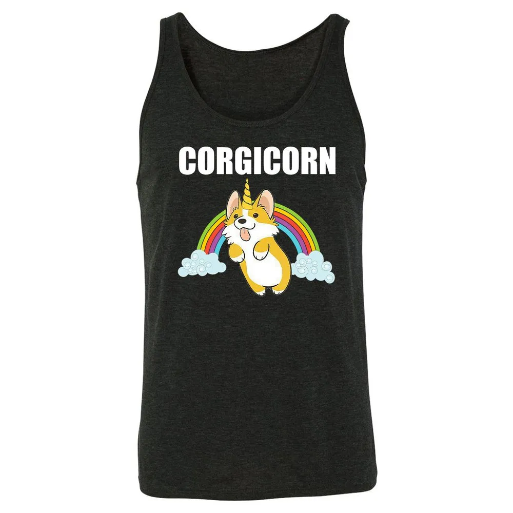 Unisex Jersey Tank - P9CZ827T - Charcoal Black Triblend - 5