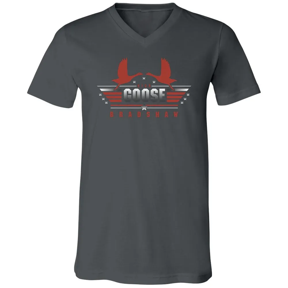 Unisex V-Neck T-Shirt - P6P64REX - Asphalt - 12