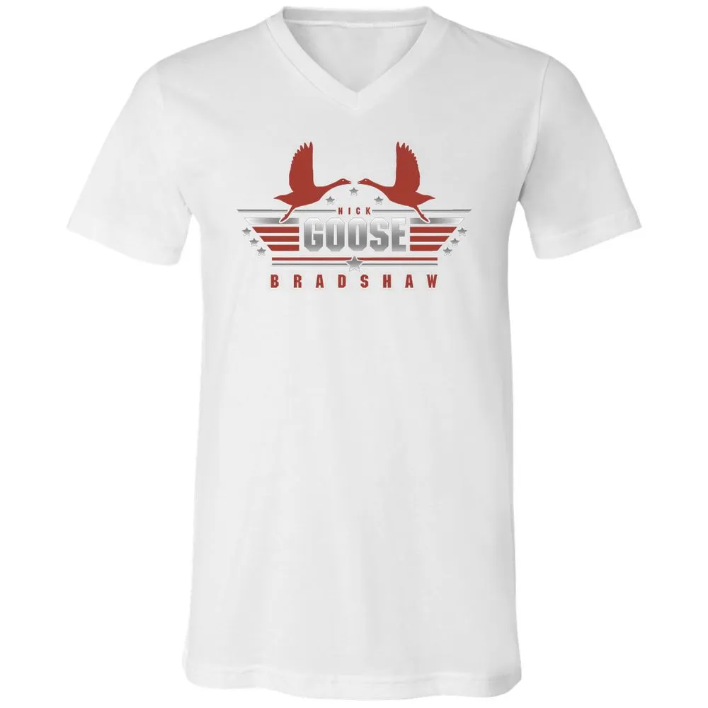 Unisex V-Neck T-Shirt - P6P64REX - White - 5