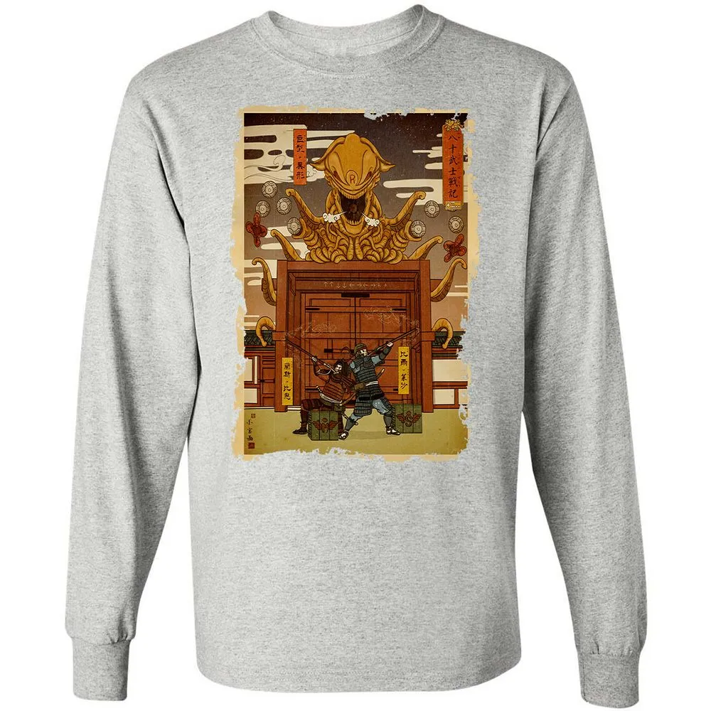 Long Sleeve T-Shirt - 7TZQVQ23 - Ash - 7