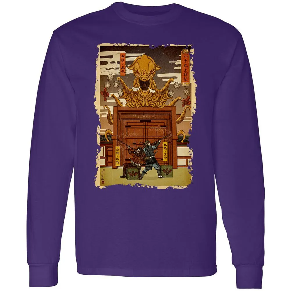 Long Sleeve T-Shirt - 7TZQVQ23 - Purple - 13