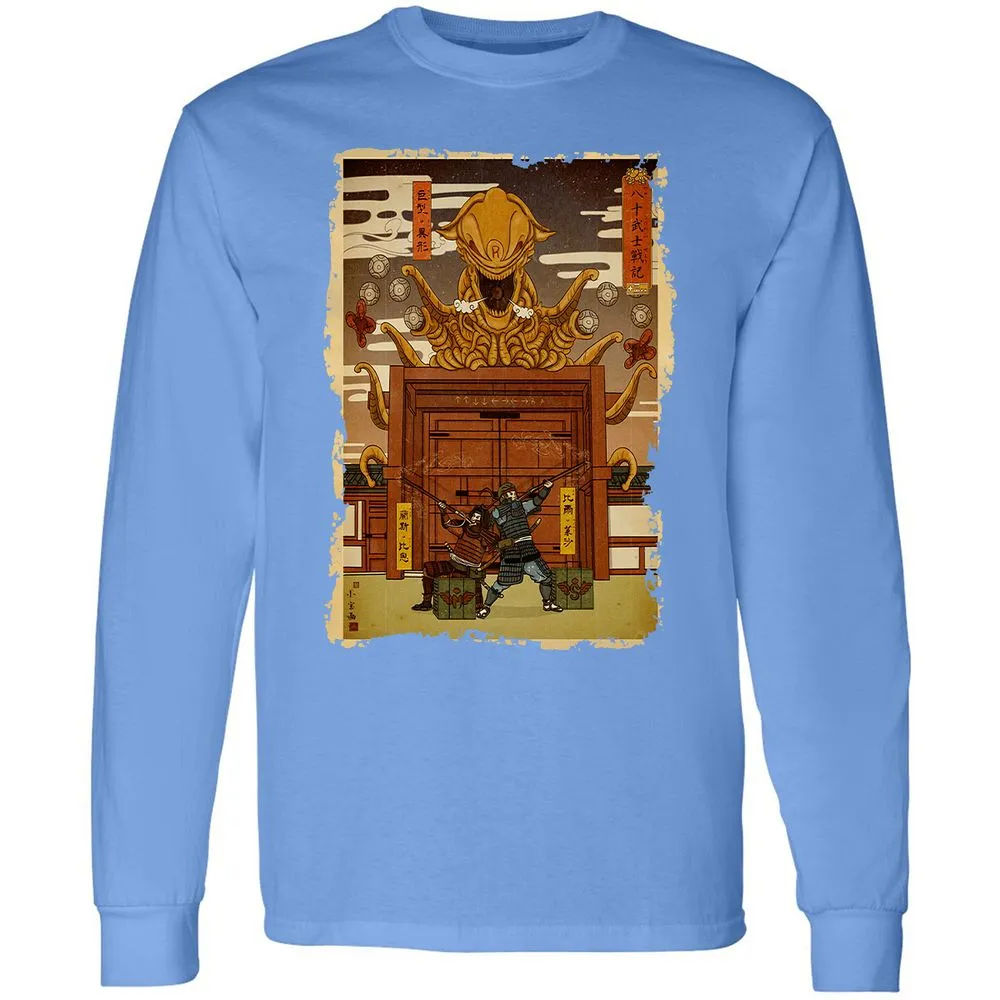 Long Sleeve T-Shirt - 7TZQVQ23 - Carolina Blue - 12
