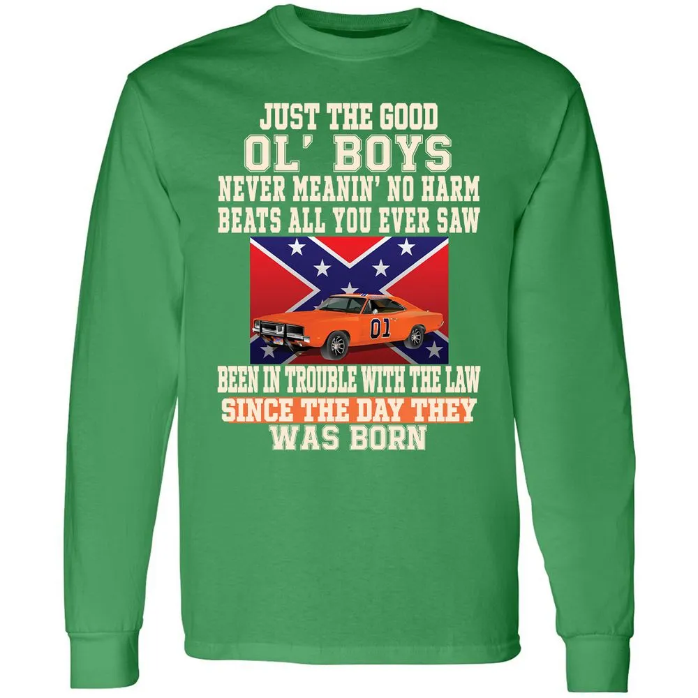 Long Sleeve T-Shirt - CTJQDAXR - Irish Green - 10