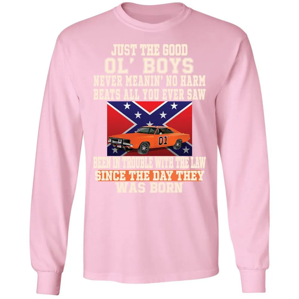 Long Sleeve T-Shirt - CTJQDAXR - Light Pink - 3