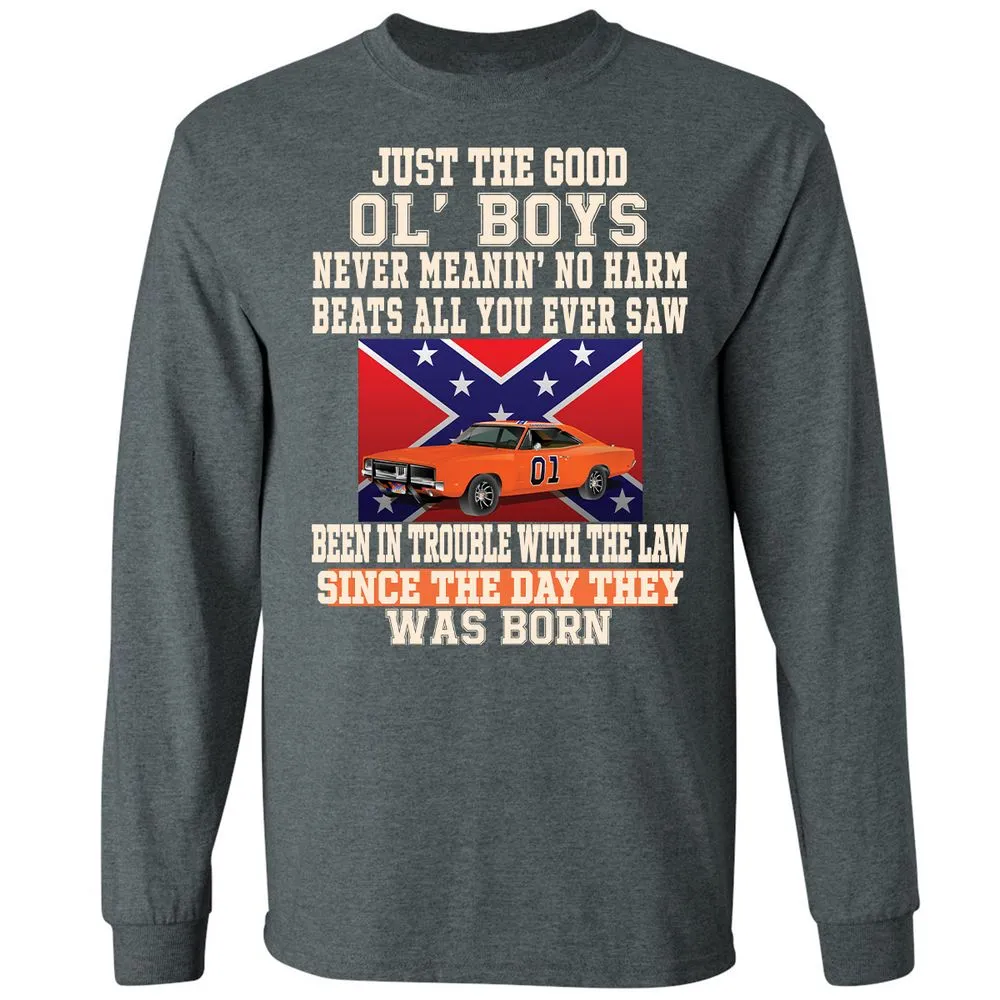 Long Sleeve T-Shirt - CTJQDAXR - Dark Heather - 15