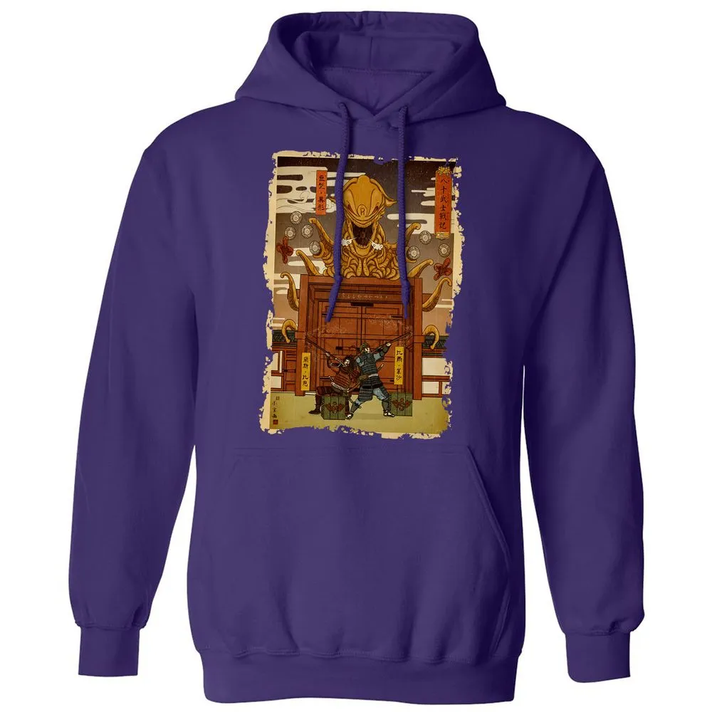 Classic Unisex Hoodie - H8DP4MQD - Purple - 6