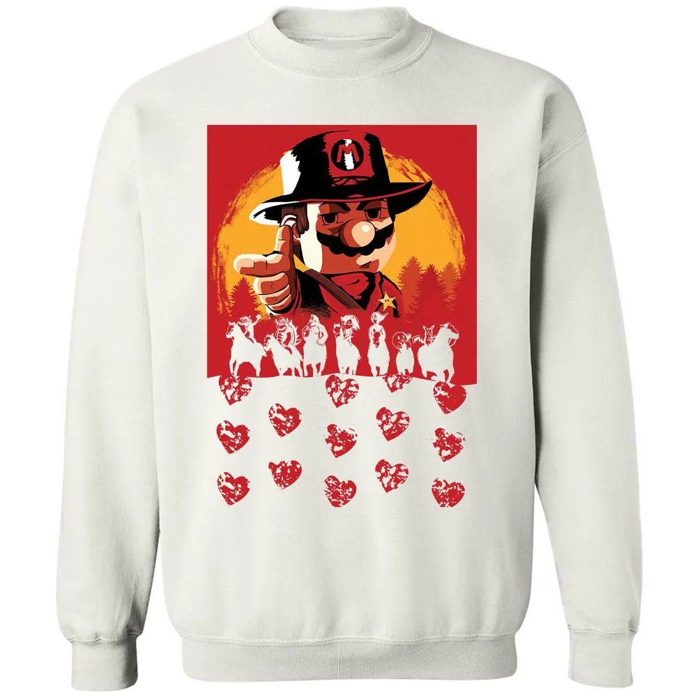 Classic Unisex Sweatshirt - TPXFXBNU - White - 12