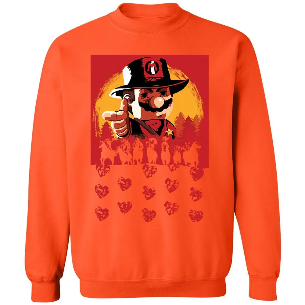 Classic Unisex Sweatshirt - TPXFXBNU - Orange - 10