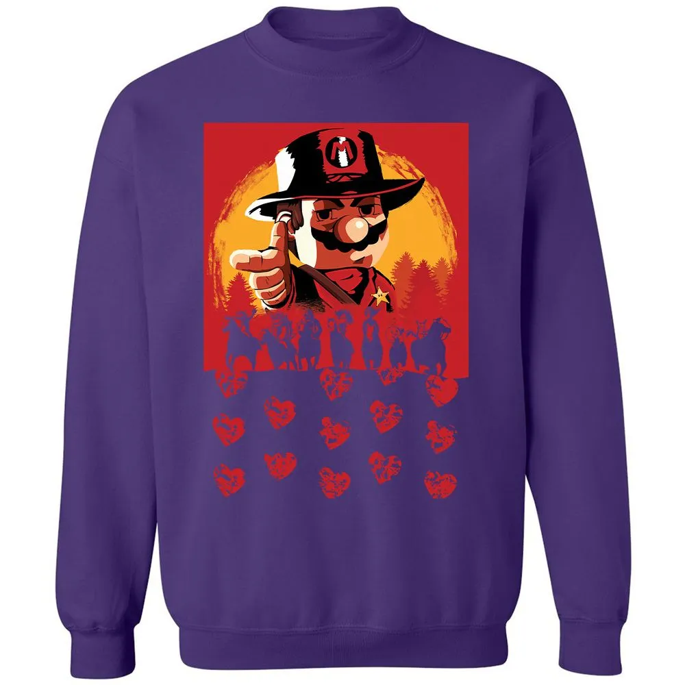 Classic Unisex Sweatshirt - TPXFXBNU - Purple - 6