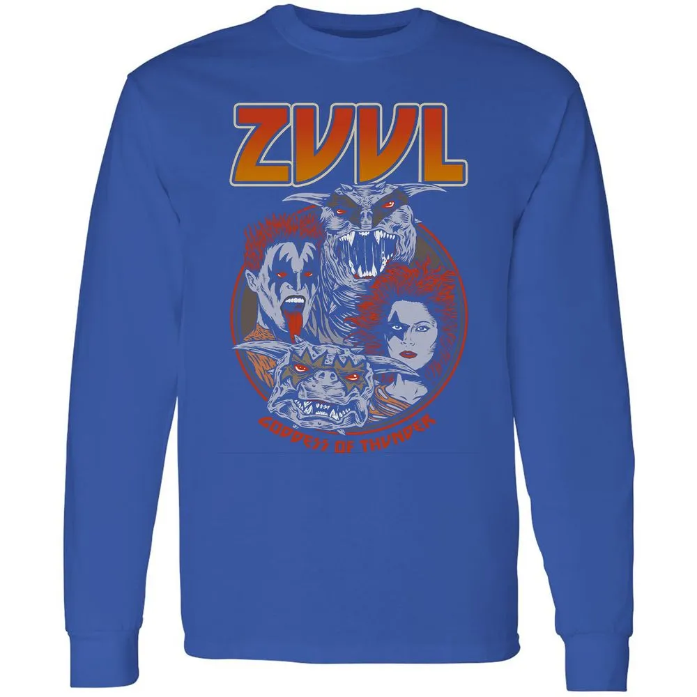Long Sleeve T-Shirt - YES7ZBEQ - Royal - 8