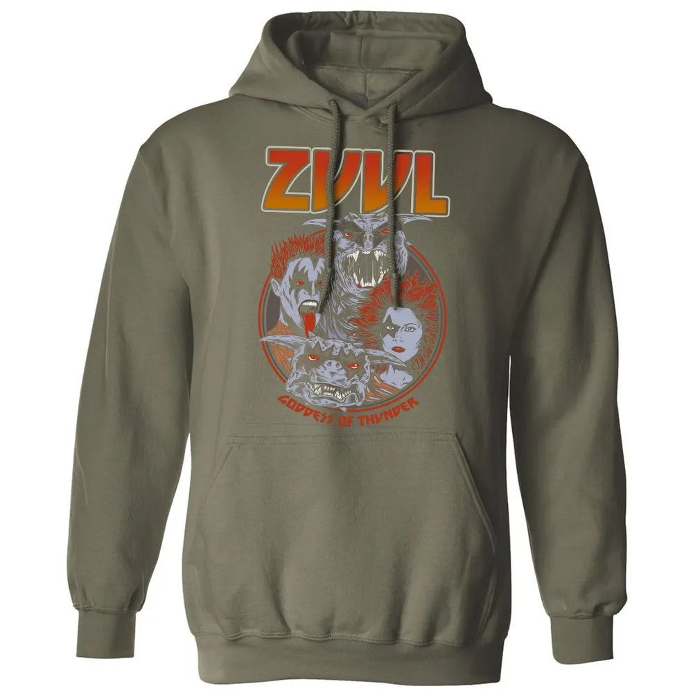 Classic Unisex Hoodie - PVDY9RQB - Military Green - 4