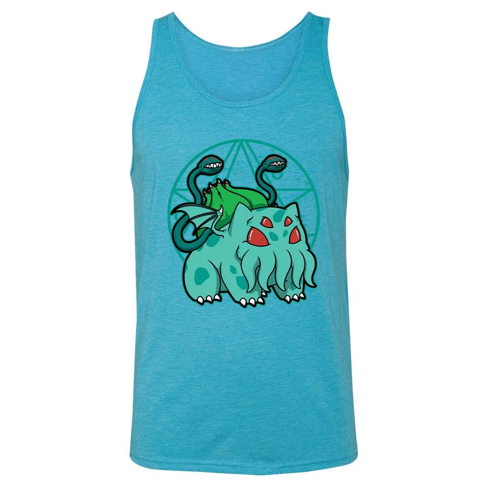 Unisex Jersey Tank - P5M2T1GE - Aqua Triblend - 3