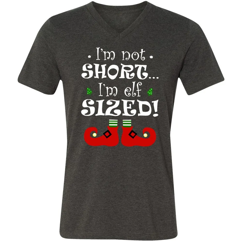 Unisex V-Neck T-Shirt - 285YPQSE - Dark Grey Heather - 8