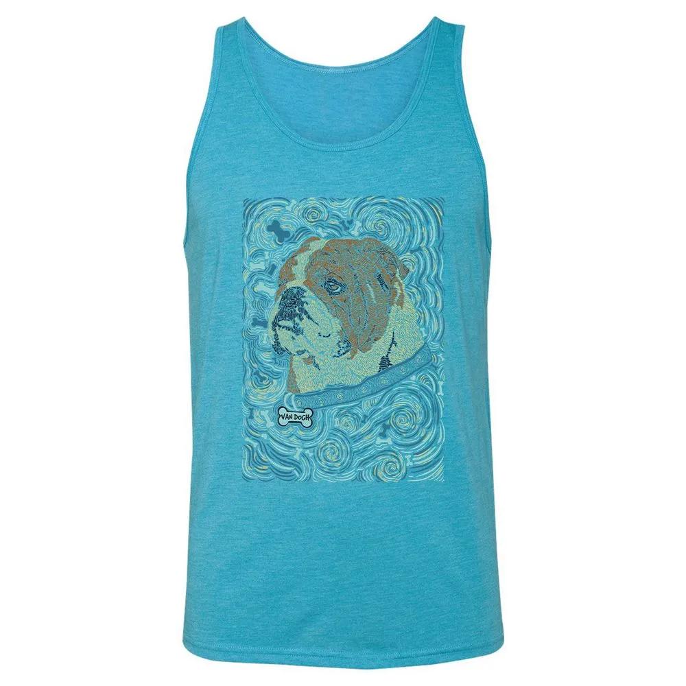 Unisex Jersey Tank - 4921CEHY - Aqua Triblend - 3