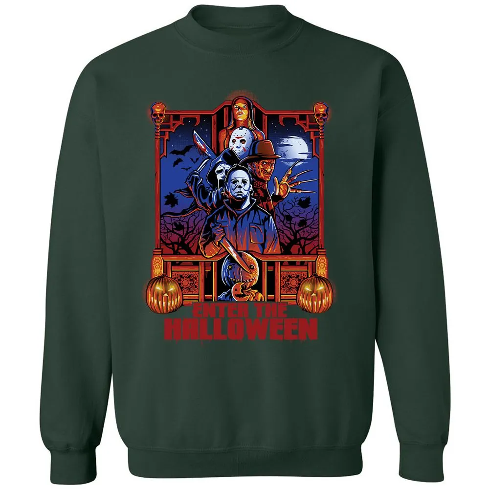 Classic Unisex Sweatshirt - D79DMT1R - Forest Green - 4