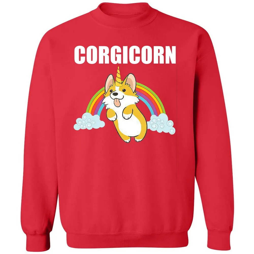 Classic Unisex Sweatshirt - 7XXXB4YY - Red - 5