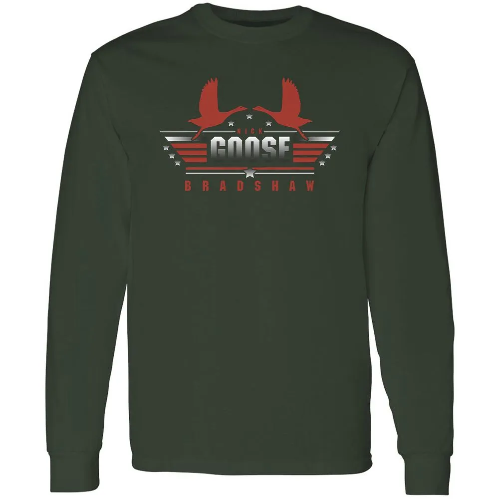 Long Sleeve T-Shirt - CRCXMXRD - Forest Green - 4