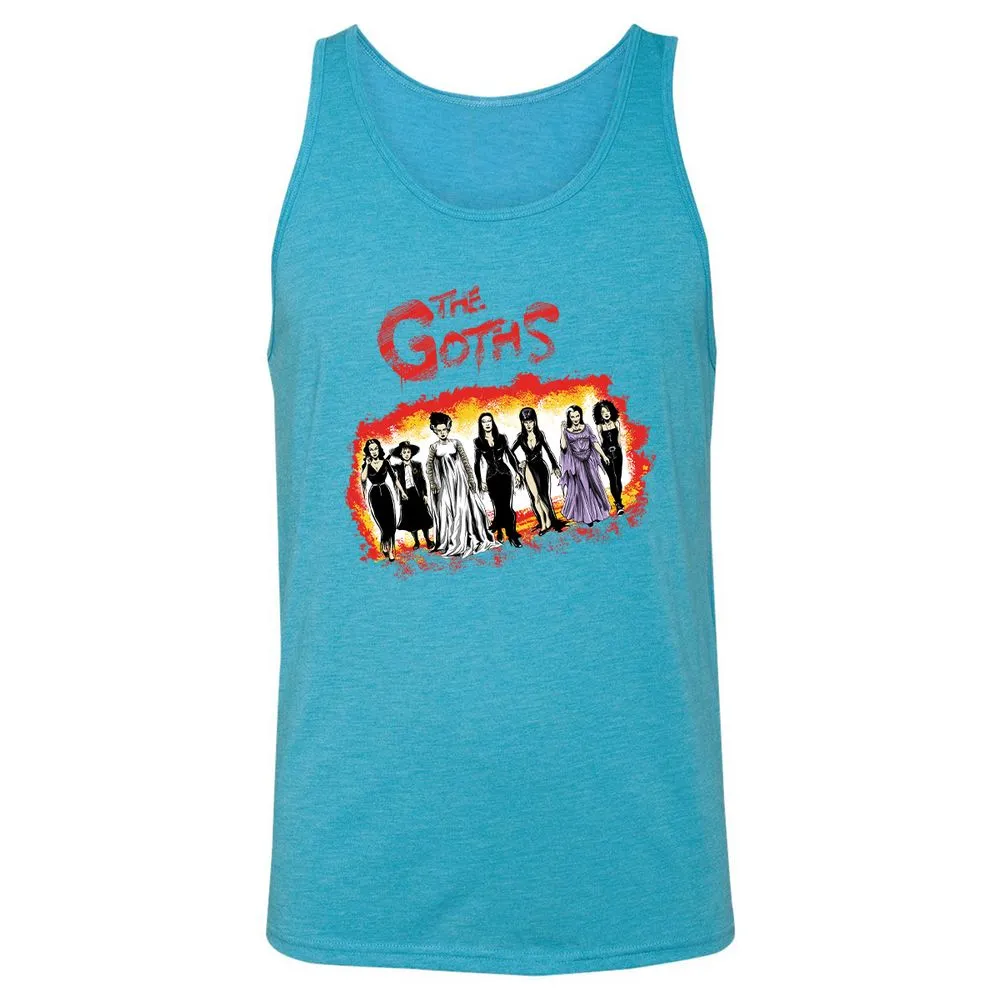 Unisex Jersey Tank - 1VW84MV7 - Aqua Triblend - 3