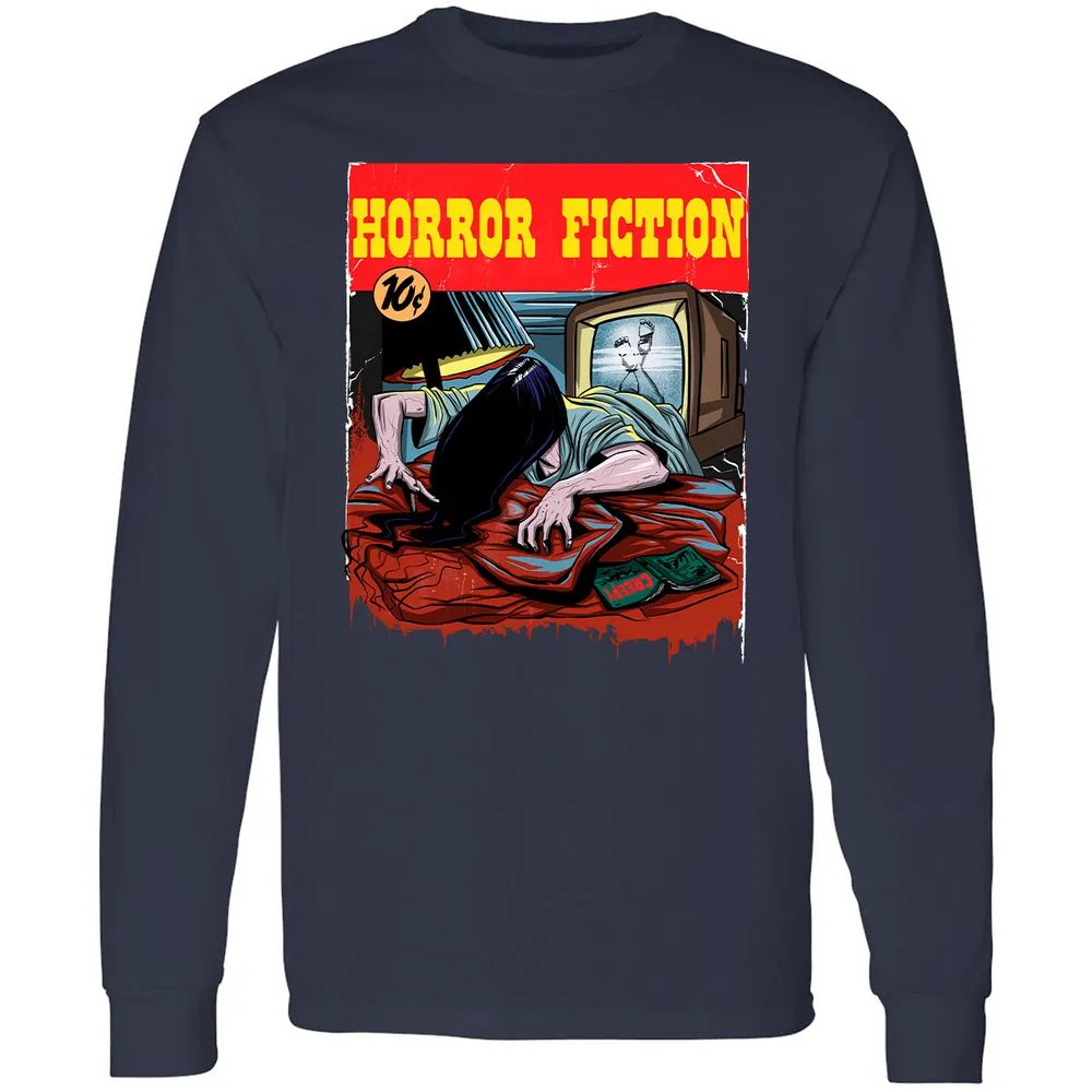 Long Sleeve T-Shirt - GQAF51KG - Navy - 2