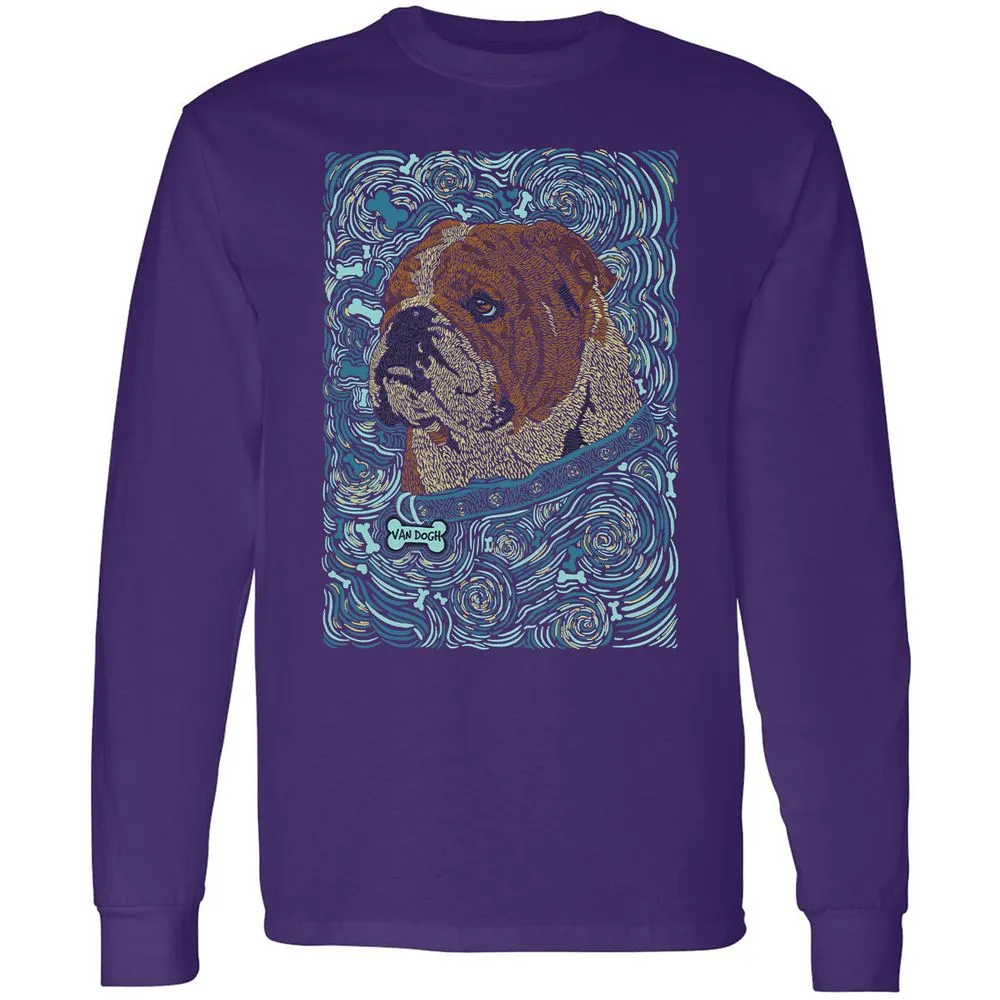 Long Sleeve T-Shirt - HQAHKS11 - Purple - 13