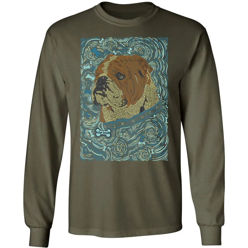 Long Sleeve T-Shirt - HQAHKS11 - Military Green - 16