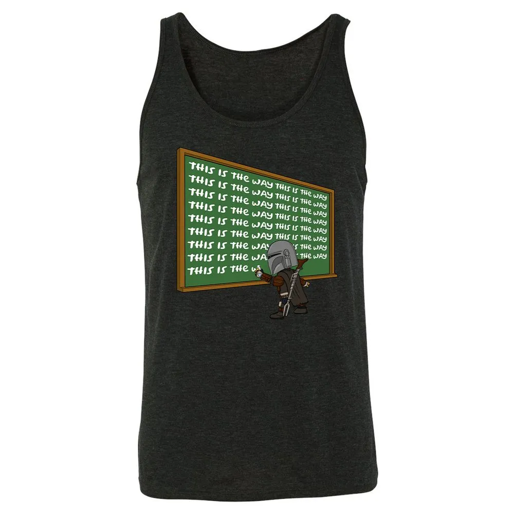 Unisex Jersey Tank - ASLK4LBB - Charcoal Black Triblend - 5