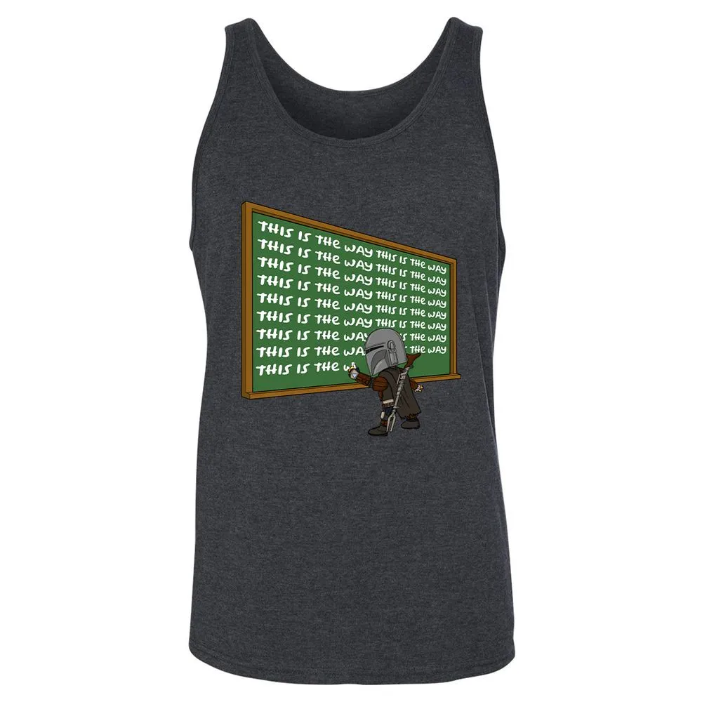Unisex Jersey Tank - ASLK4LBB - Dark Grey Heather - 6
