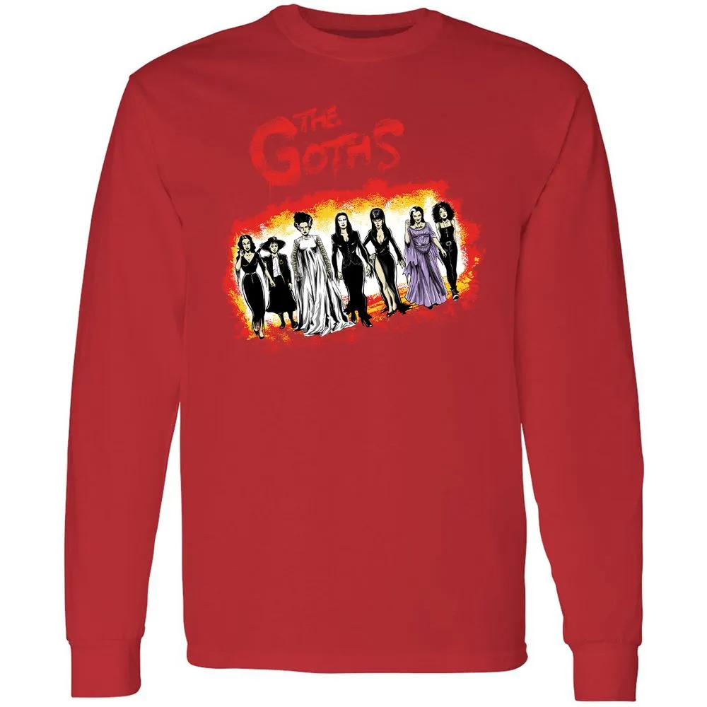 Long Sleeve T-Shirt - 96E5T8XY - Red - 14