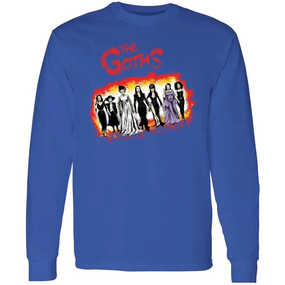 Long Sleeve T-Shirt - 96E5T8XY - Royal - 8