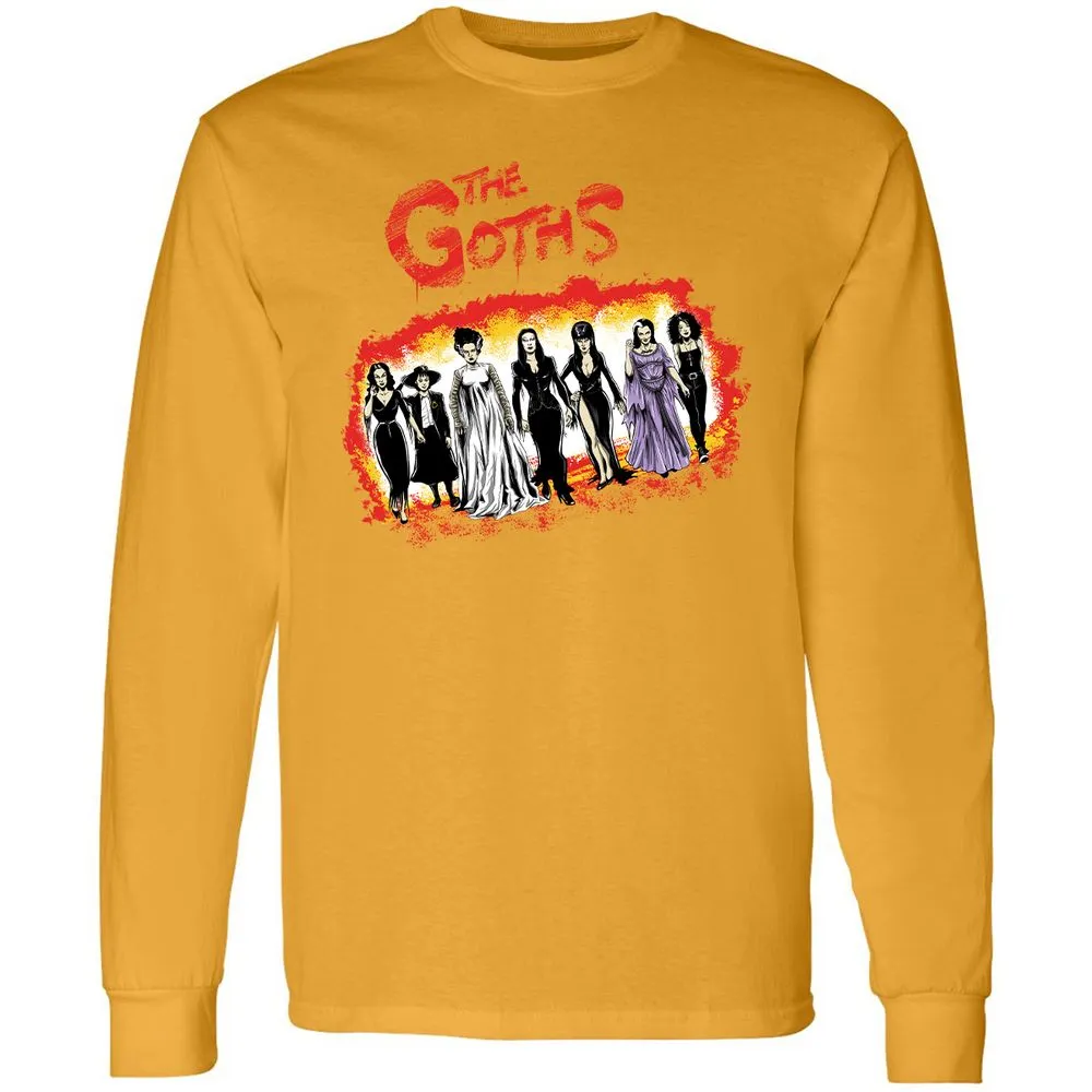 Long Sleeve T-Shirt - 96E5T8XY - Gold - 9