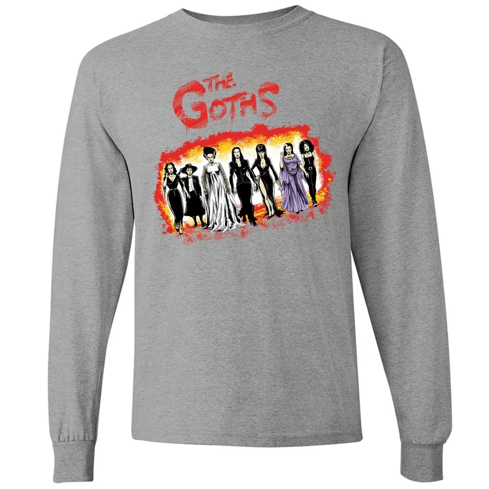 Long Sleeve T-Shirt - 96E5T8XY - Graphite Heather - 6