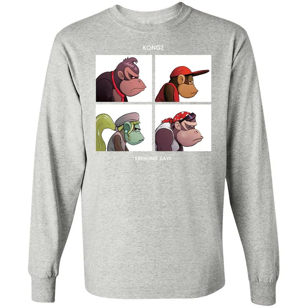Long Sleeve T-Shirt - C4SC64L4 - Ash - 7