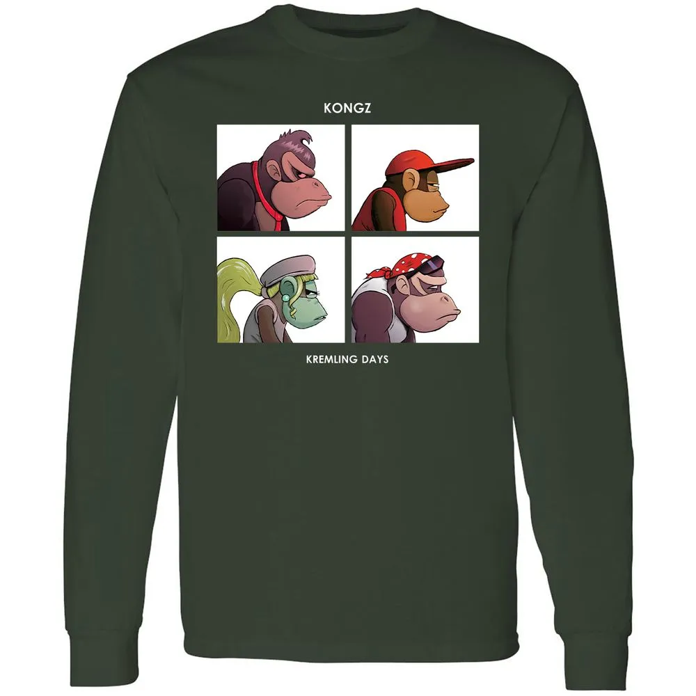 Long Sleeve T-Shirt - C4SC64L4 - Forest Green - 4