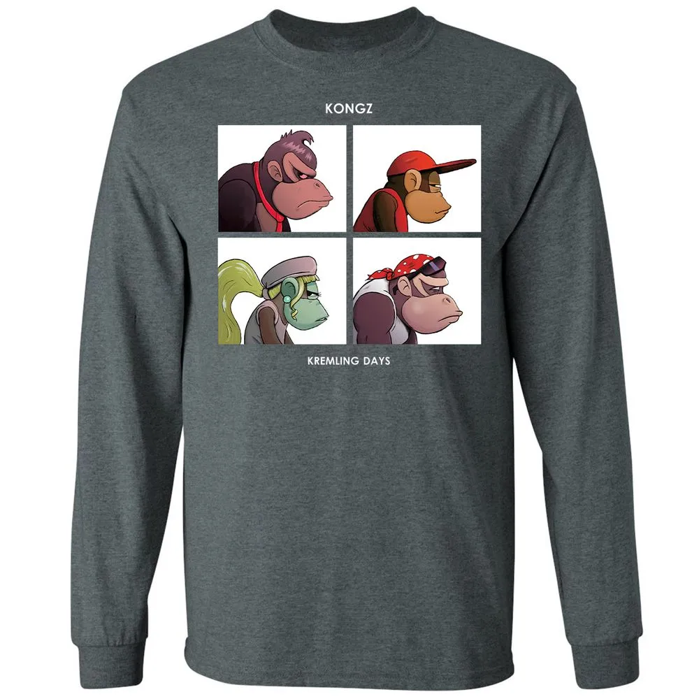 Long Sleeve T-Shirt - C4SC64L4 - Dark Heather - 15